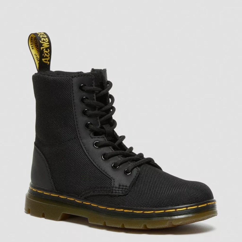 Dr. Martens - Junior Combs - Black - Size US3 - Good Used Condition!!